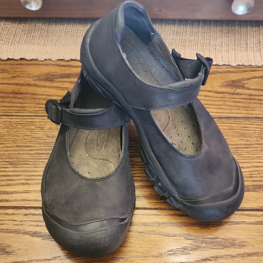 Keen Women's Black Mary Jane Flats
